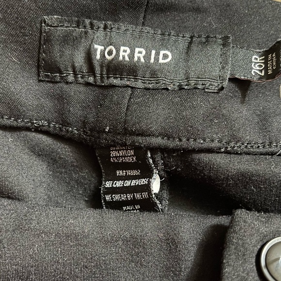 Torrid Slim Boot Ponte Trouser Pants - Picture 5 of 5